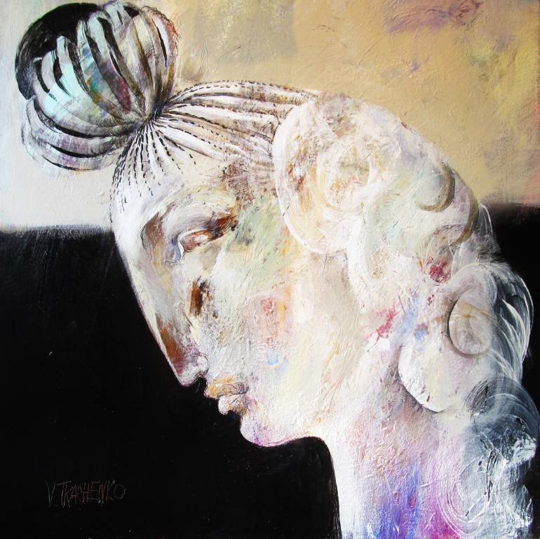 Apolla Sculpture, Sister, Nu, Apollo, Crown, Victor Tkachenko, Marble