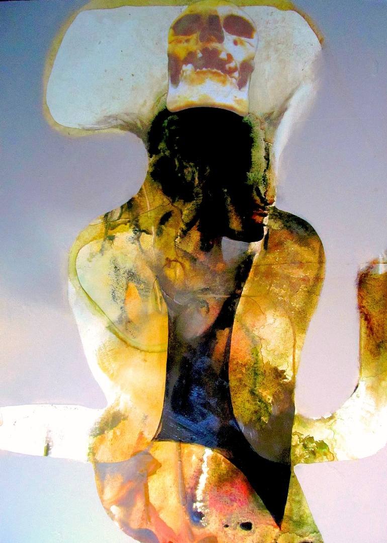 Dancer Scull, Yellow, Dance, Ethnic, Happy