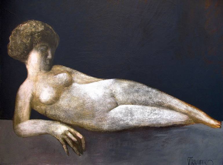 Reclining Nude Reclining, White, Woman, Grey, Love, Nude