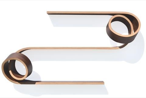 Double Twist Shelf  | home | the carlos reid gallery online