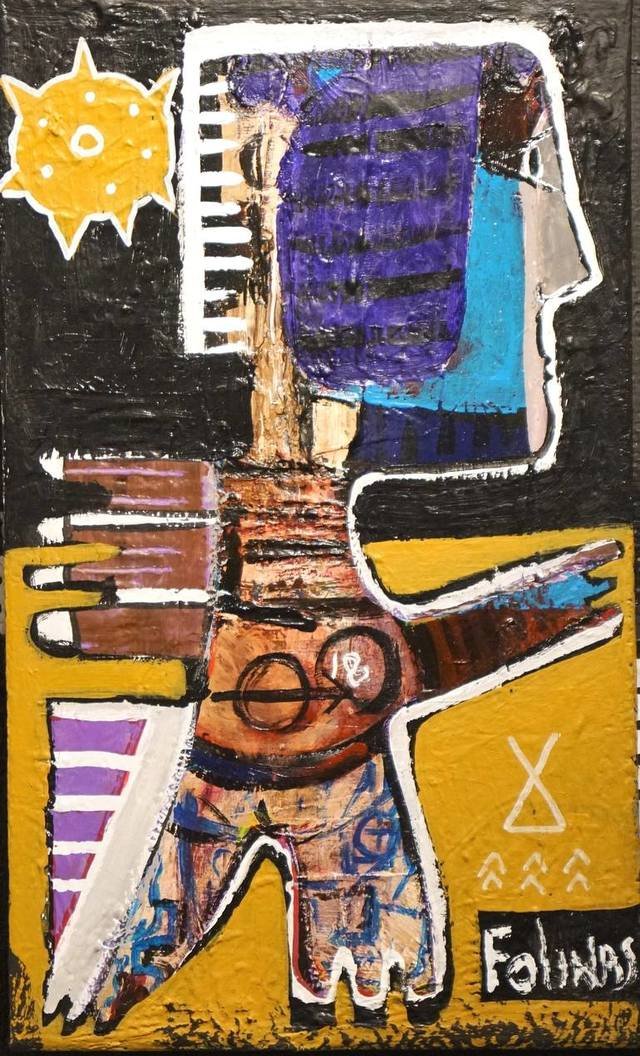 Super Hero | 19.7 H x 11.8 W x 0.8 in | $1,140 Dynasty, Figure, Final, Geometry, Head