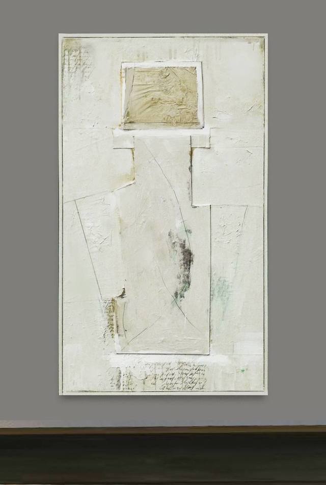 Relief, Series, Wondows , White, Collage, Abstract paintings for sale