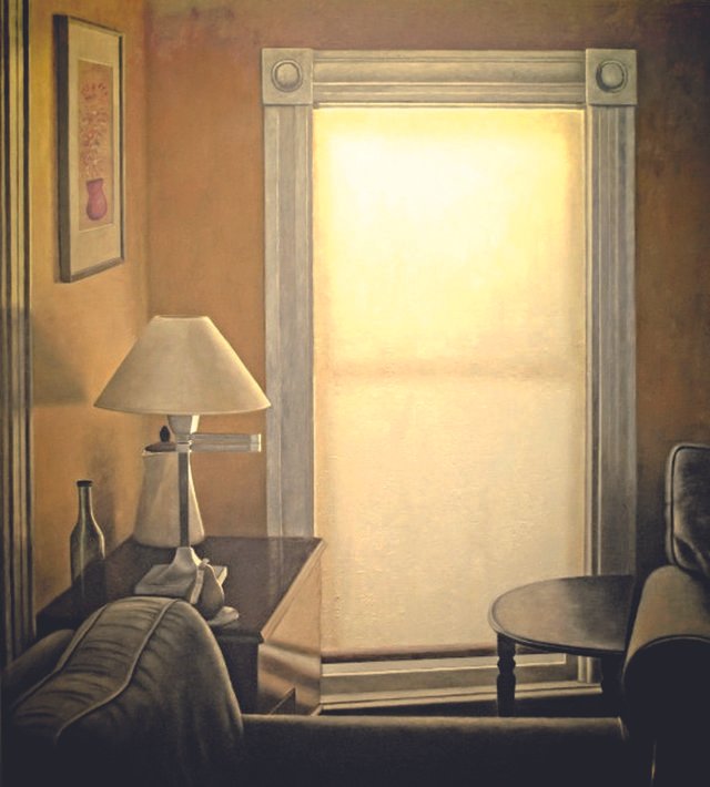 home, furniture, painting, still life, art