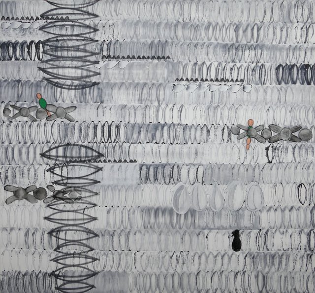 Pattern, Rhythm, Black, Shape, Sign, Symbol, Uli, Bronze, African, Fabric, Gloss, Gold