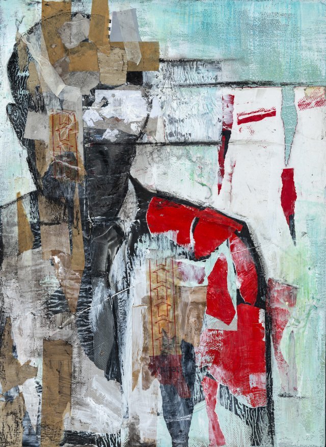 Traces A'XI Painting by Thekla Papadopoulou Abstract paintings for sale