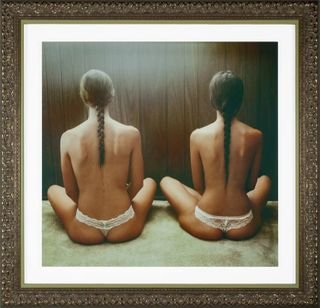 Beach, Rock, Sea, Sky, Body, Branches, Woman, Blackandwhite, Nature, Nude, Ocean