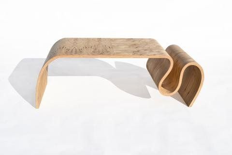 Crazy Carpet Table rustic Elm