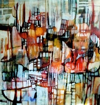 Jubilation Painting by Caia Matheson Abstract Paintings for Sale