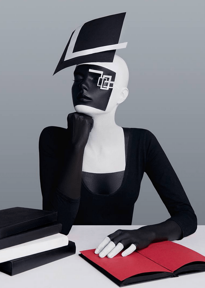 Accents and form (square) - Limited Edition of 10 by DASHA ART