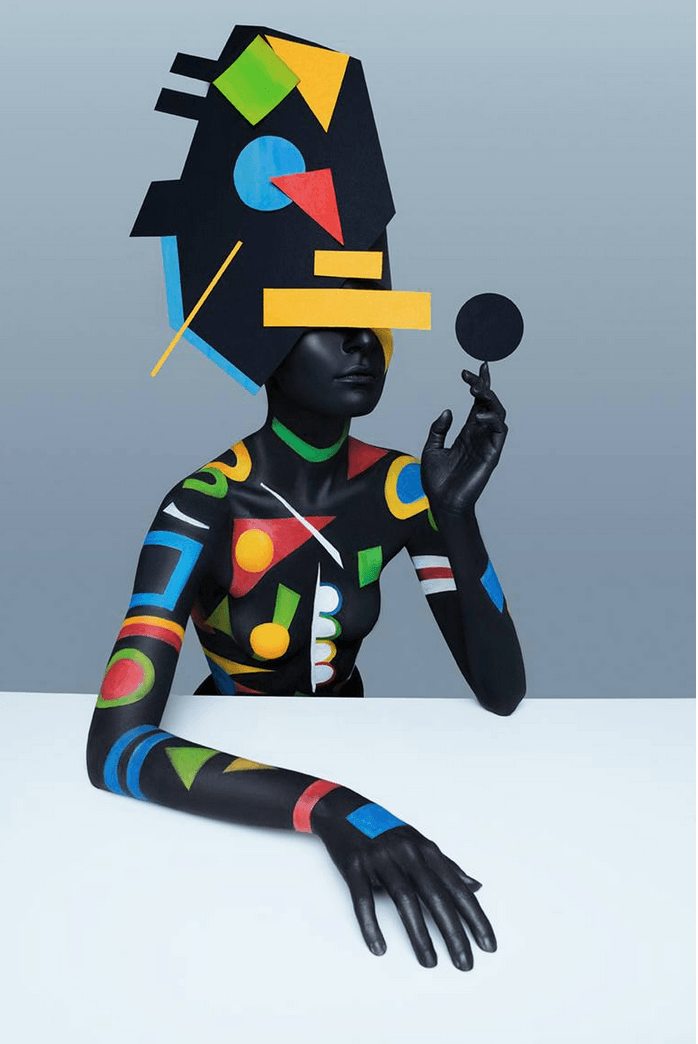 Geomretry - Limited Edition of 5 by Dasha Art