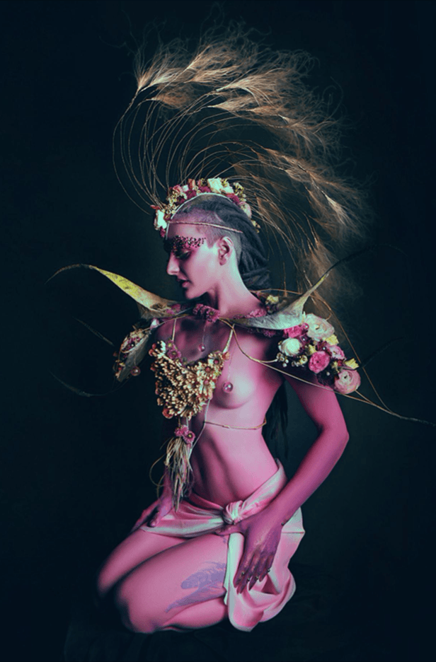 ROSE ANGEL Limited Edition of 5 by Dasha Art