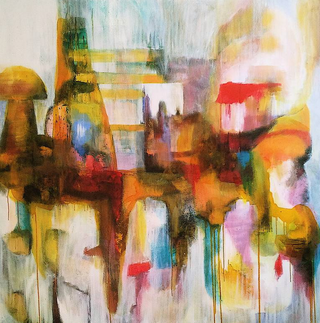 Event Horizon Painting by Caia Matheson Abstract Paintings for Sale