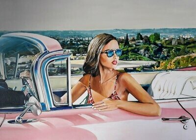 TRAVELING Painting by GIANCARLO PESCI | Italy