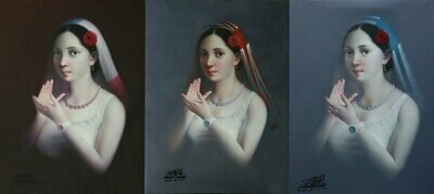 Clap Clap Hands- New Zealand Kind Painting by Liu Guoqiang | China