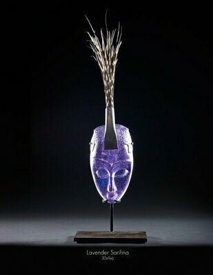 Lavender Petite Serafina Sculpture by Marlene Rose | United States