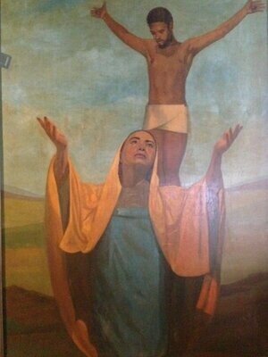 SAVE ME  1953 | Painting by Raymond P. Harris | Private Sales