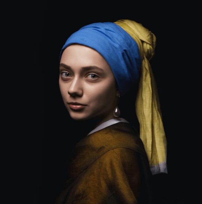 GIRL WITH PEAL 5 Limited Edition of 5 by DASHA ART | Belarus