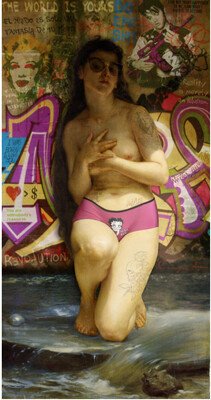 LASSU QUALCUNO MI AMA Painting by Marco Battaglini | Costa Rica