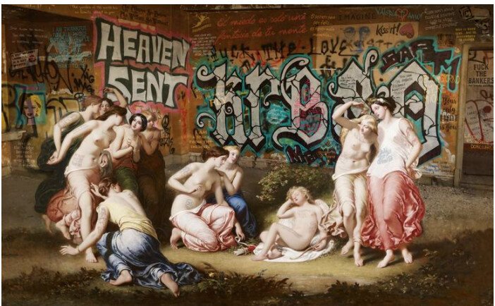 As Within So Without Painting by Marco Battaglini | Costa Rica