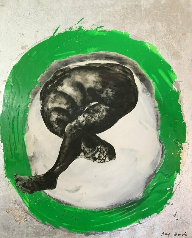 N°2  Green Vortex Painting by Ray Monde | France