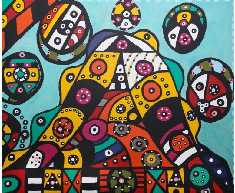 Magic Mountain Painting by Roland Roberge | United States