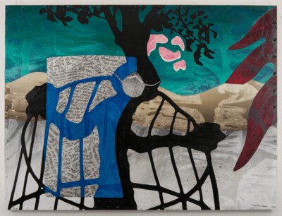 The Tree Man  2020  Painting by  Zigi Ben-Haim  United States