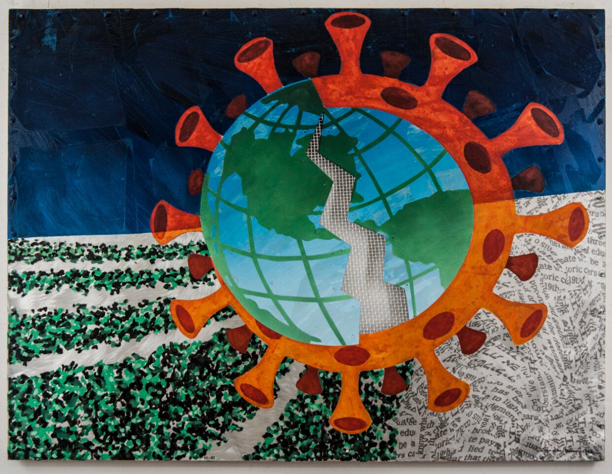 Rolling Creek 2020 Painting by Zigi Ben-Haim United States Rolling Creek 2020 Painting by Zigi Ben-Haim United States