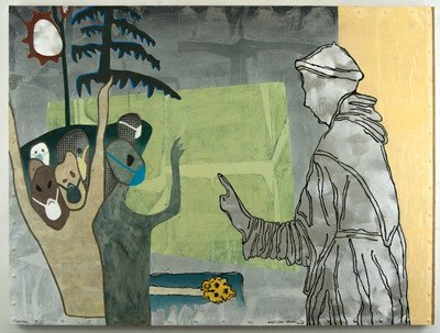 Bless You  2020  Painting by  Zigi Ben-Haim  United States