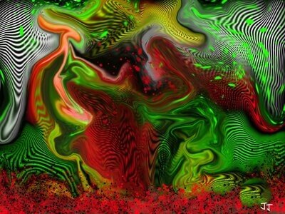 BULK SALE B1: NFT ABSTRACT ART by Jen Johnson