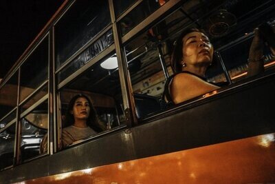 Bus Ride Limited Edition Photography by Miwa | Spain