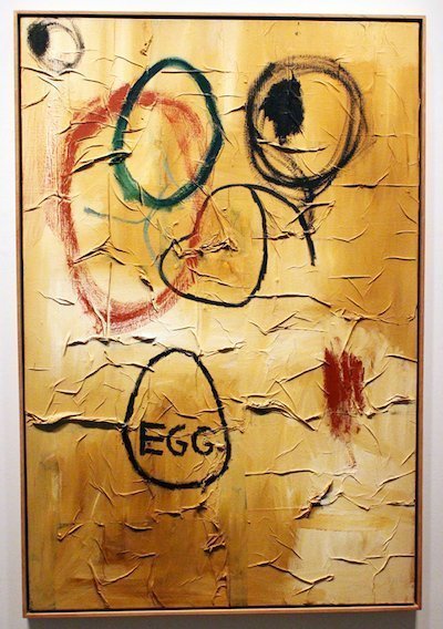 Egg, 1984 Painting by Jean-Michel Basquiat | Atlanta, GA | United States