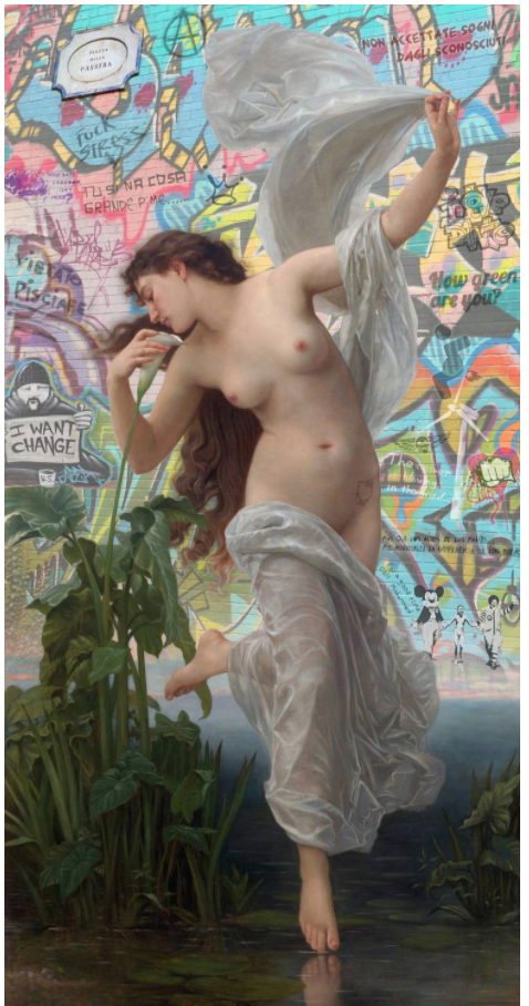 Back to nature, LOVE (Profit), taxes, money, investments, tattoo, graffiti street, art contemporary art Da Vinci leonardo, artpopclassic, battaglini, museum