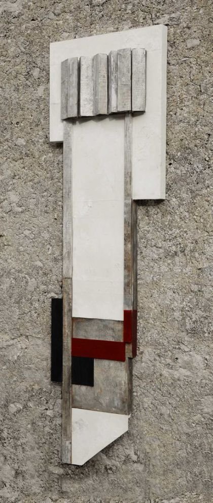 relief, krypta, wall, writing, collage, wall sculpture, assemblage