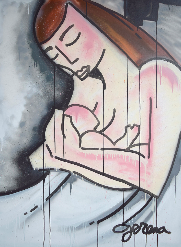 David Gerena, painting, buddha, art, modern, collect, buy, online