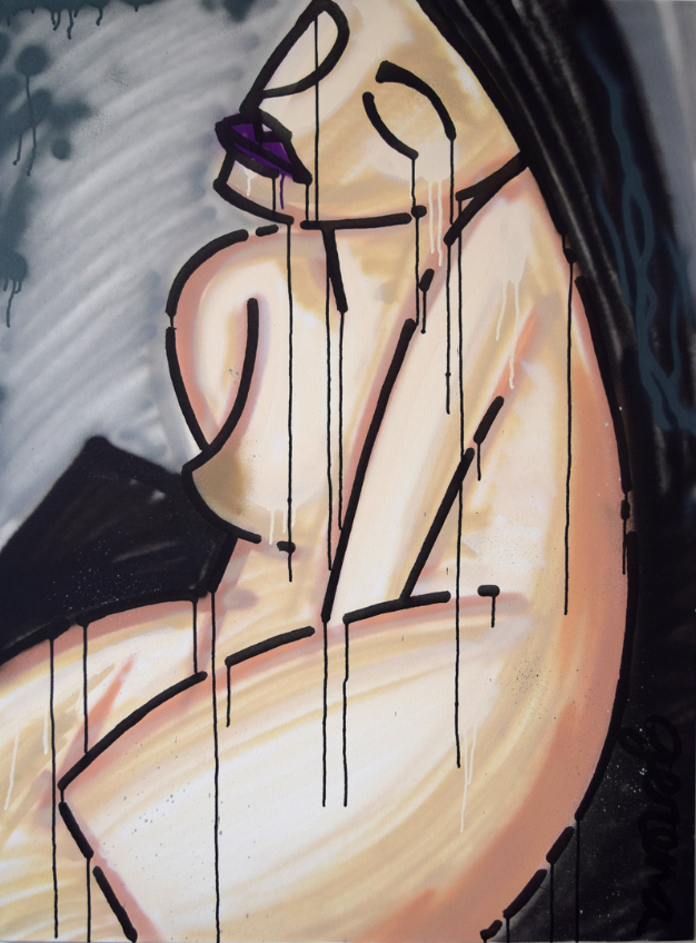 David Gerena, painting, buddha, art, modern, collect, buy, online